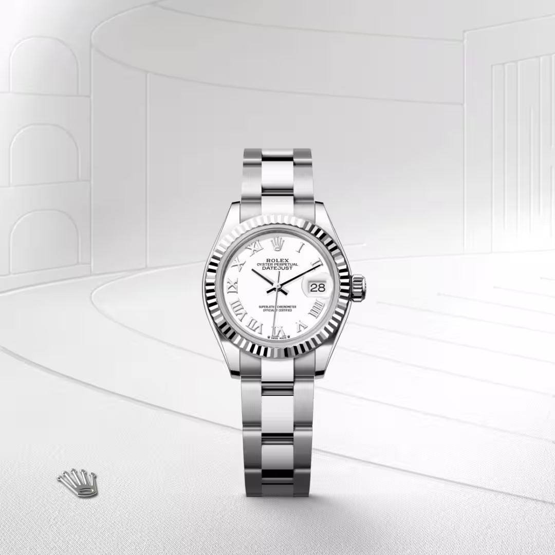 Rolex Lady-Datejust White Rolesor - combination of Oystersteel and white gold M279174-0020 - Rolex Boutique Sentosa