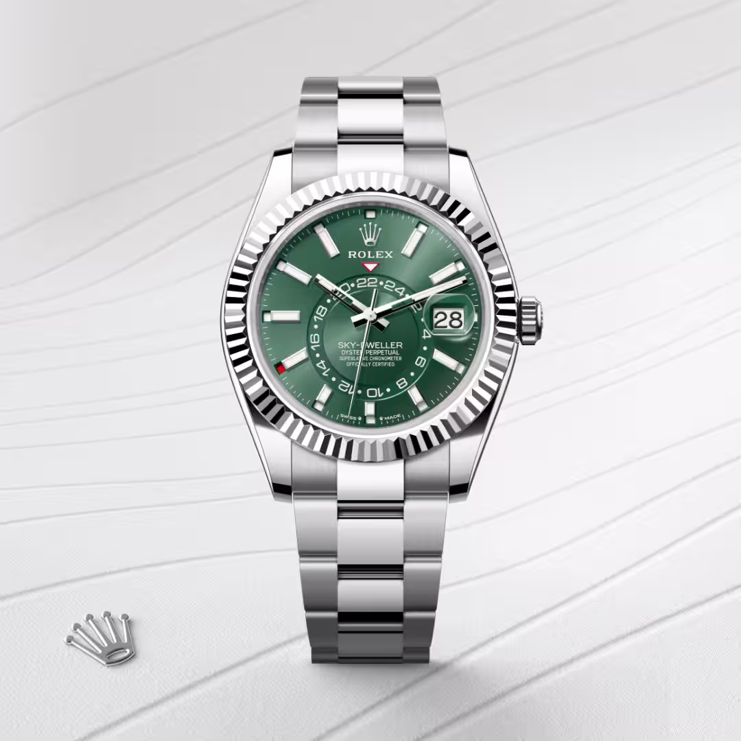 Rolex Sky-Dweller White Rolesor - combination of Oystersteel and white gold M336934-0001 - Rolex Boutique Sentosa