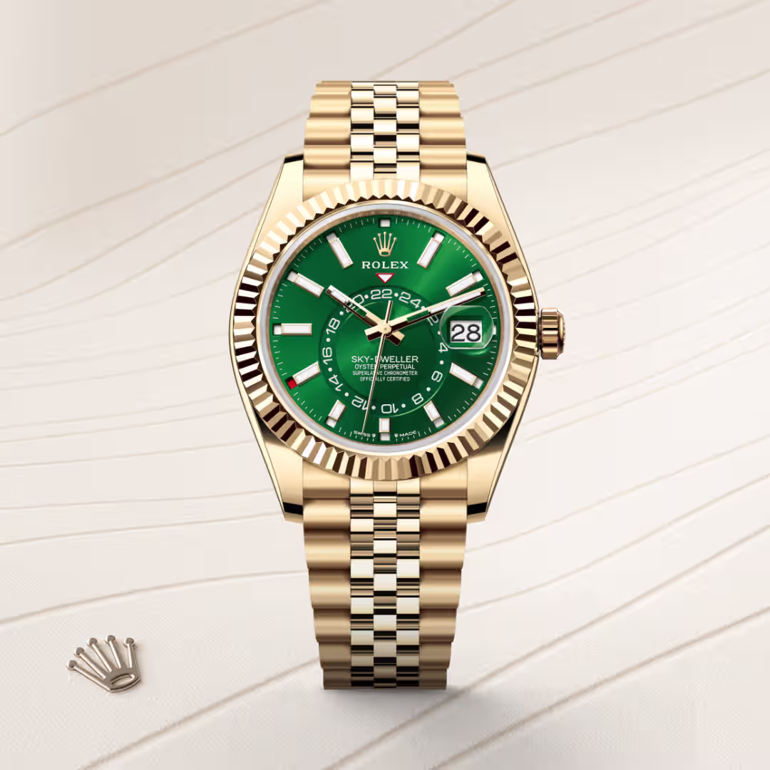 Rolex Sky-Dweller 18 ct yellow gold M336938-0008 - Rolex Boutique Sentosa