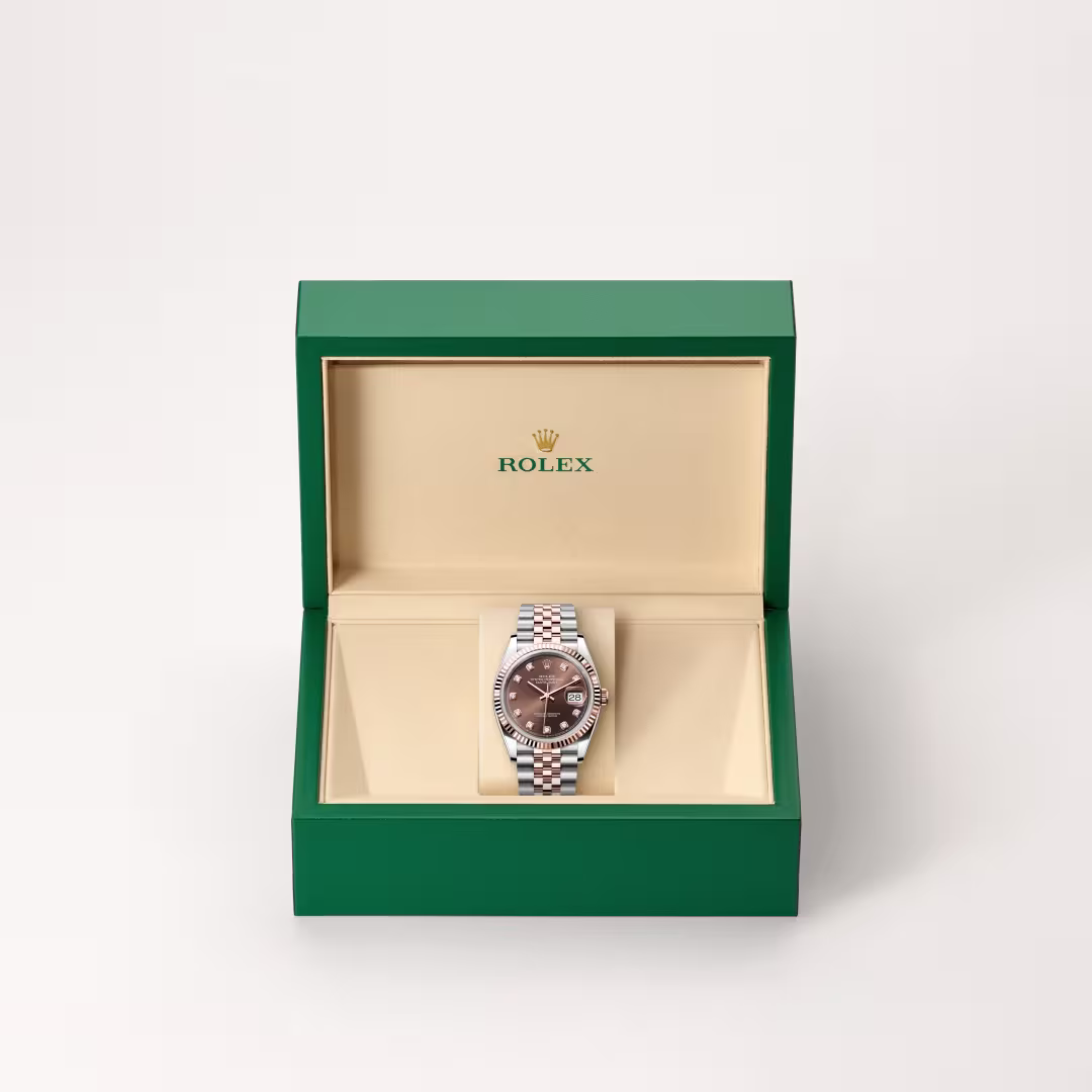 Rolex Datejust Everose Rolesor - combination of Oystersteel and Everose gold M126231-0053 - Rolex Boutique Sentosa