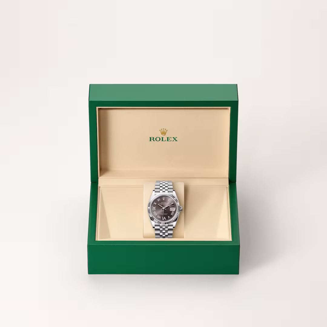 Rolex Datejust White Rolesor - combination of Oystersteel and white gold M126234-0071 - Rolex Boutique Sentosa