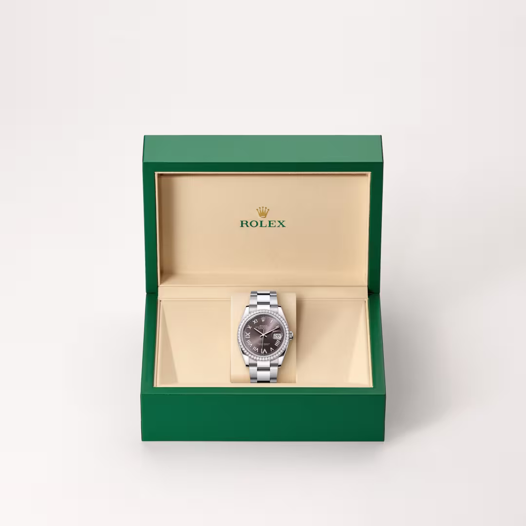 Rolex Datejust White Rolesor - combination of Oystersteel and white gold M126284RBR-0064 - Rolex Boutique Sentosa