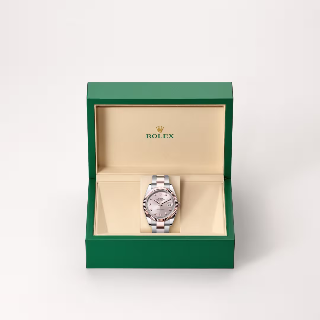 Rolex Datejust Everose Rolesor - combination of Oystersteel and Everose gold M126331-0007 - Rolex Boutique Sentosa