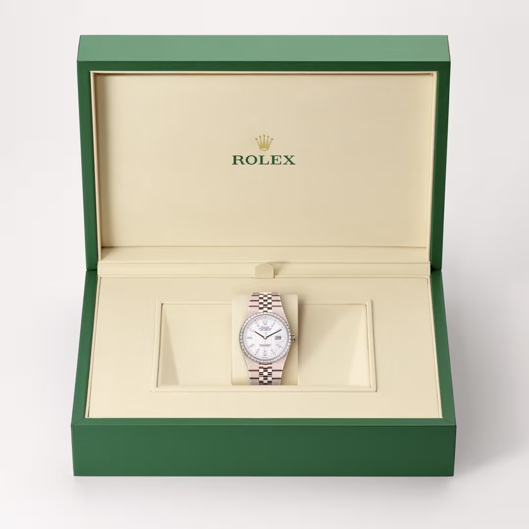 Rolex Land-Dweller 18 ct Everose gold M127285TBR-0002 - Rolex Boutique Sentosa