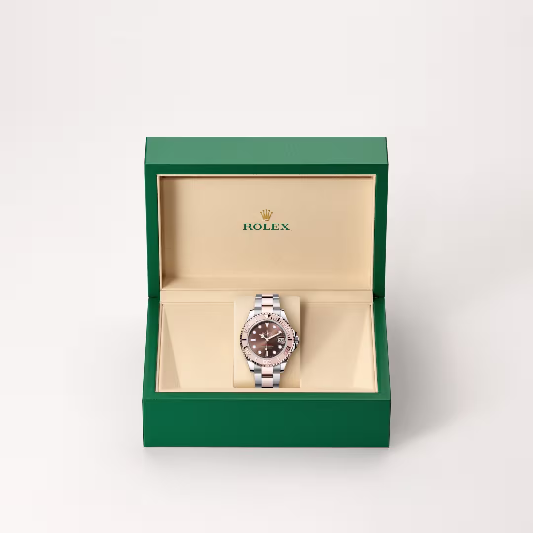 Rolex Yacht-Master Everose Rolesor - combination of Oystersteel and Everose gold M268621-0003 - Rolex Boutique Sentosa