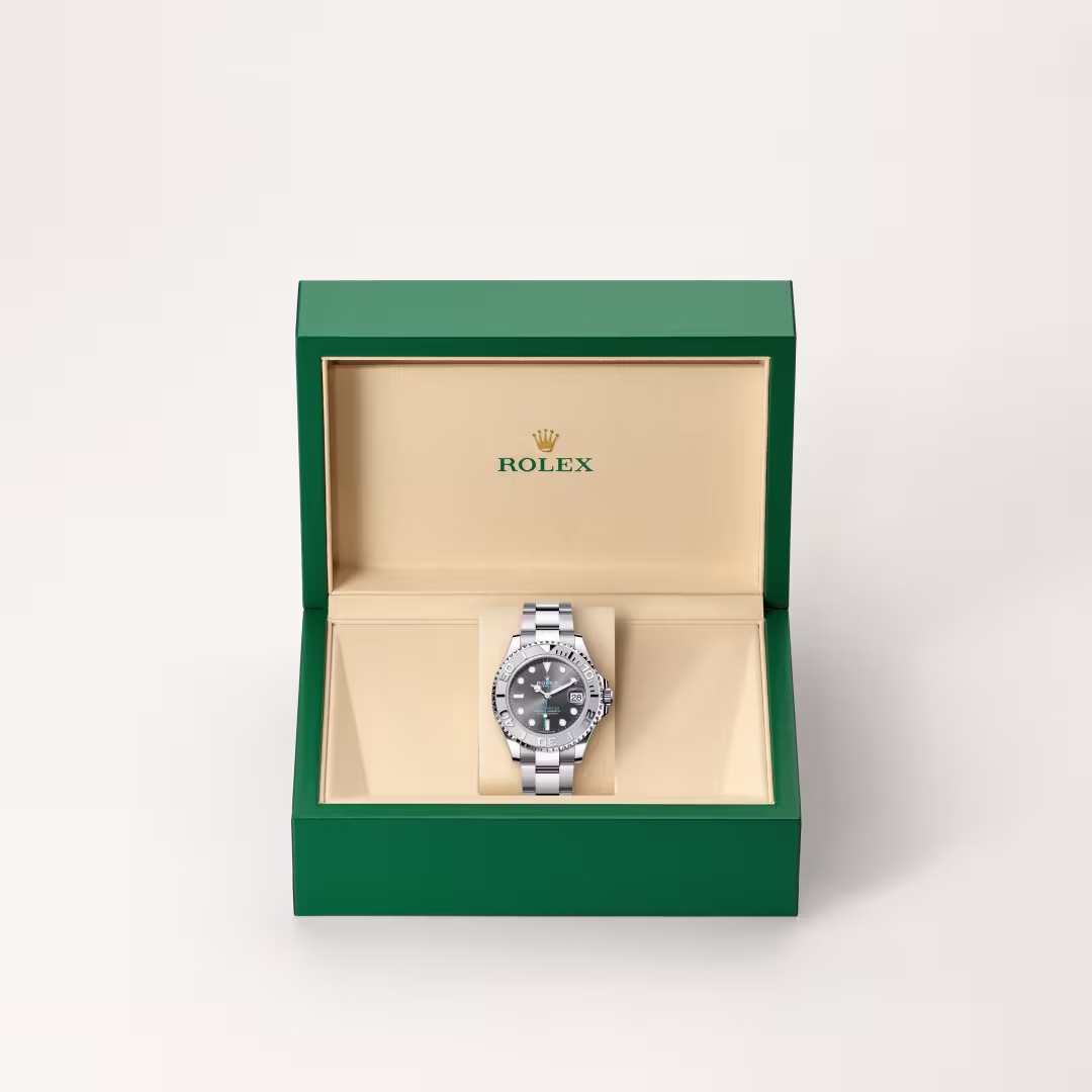 Rolex Yacht-Master Rolesium - combination of Oystersteel and platinum M268622-0002 - Rolex Boutique Sentosa