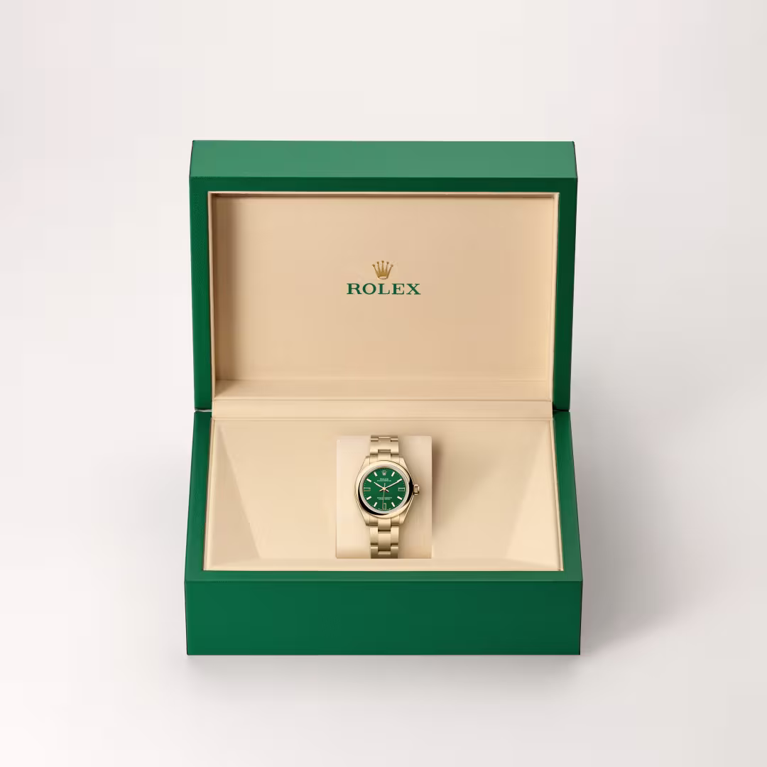 Rolex Oyster Perpetual 18 ct yellow gold M276208-0002 - Rolex Boutique Sentosa