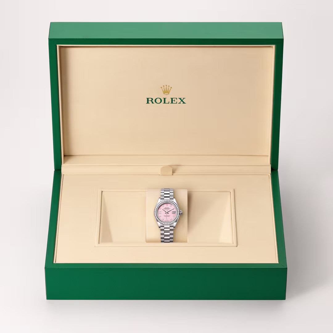 Rolex Lady-Datejust 18 ct white gold M279139RBR-0002 - Rolex Boutique Sentosa