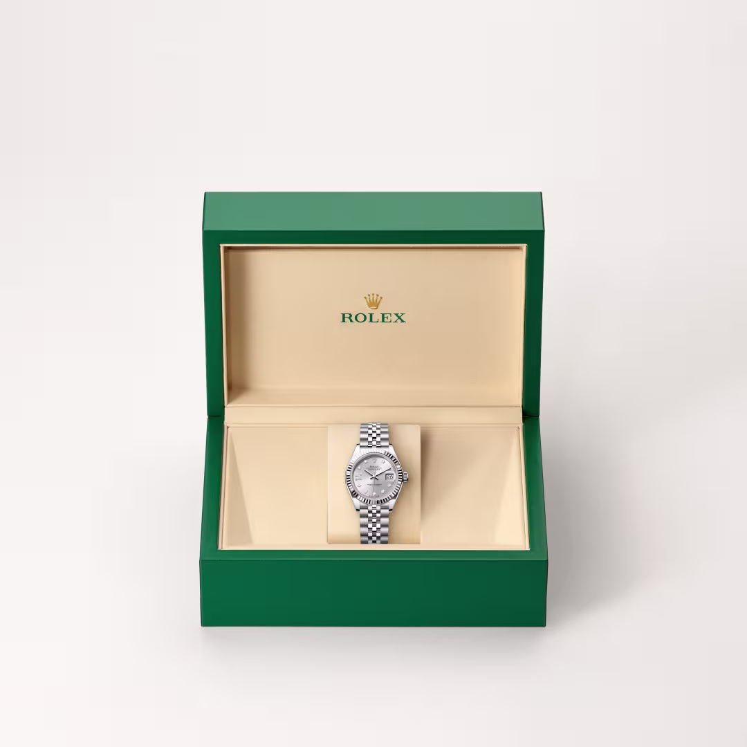 Rolex Lady-Datejust White Rolesor - combination of Oystersteel and white gold M279174-0021 - Rolex Boutique Sentosa