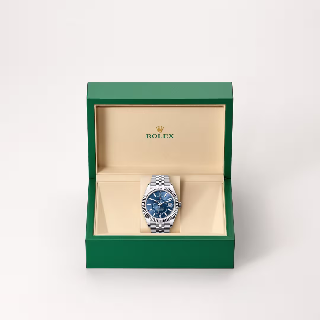Rolex Sky-Dweller White Rolesor - combination of Oystersteel and white gold M336934-0006 - Rolex Boutique Sentosa