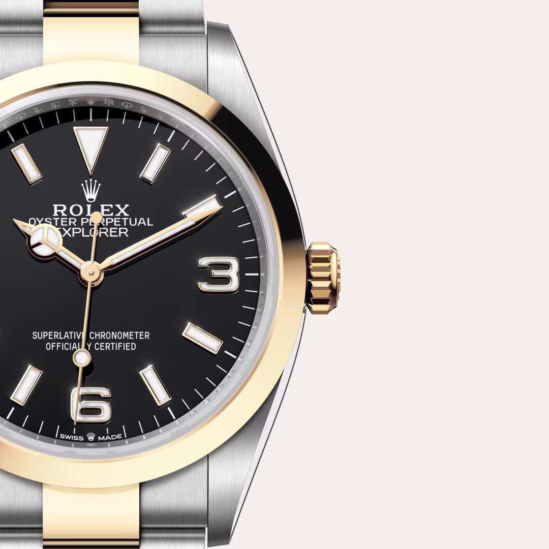Rolex Explorer Yellow Rolesor - combination of Oystersteel and yellow gold M124273-0001 - Rolex Boutique Sentosa