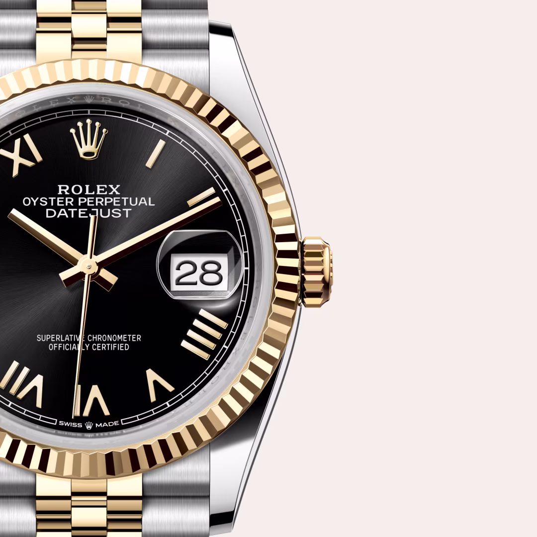 Rolex Datejust Yellow Rolesor - combination of Oystersteel and yellow gold M126233-0055 - Rolex Boutique Sentosa