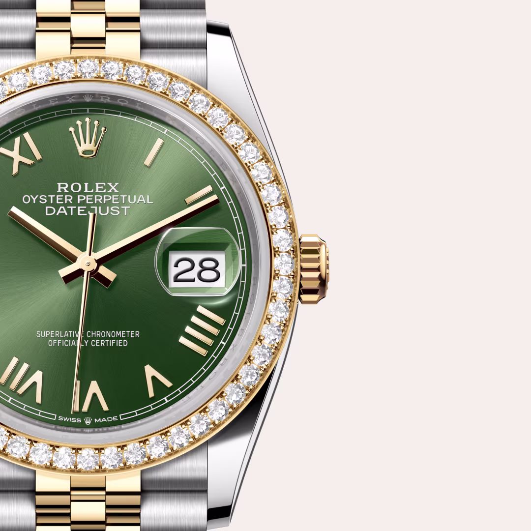 Rolex Datejust Yellow Rolesor - combination of Oystersteel and yellow gold M126283RBR-0039 - Rolex Boutique Sentosa