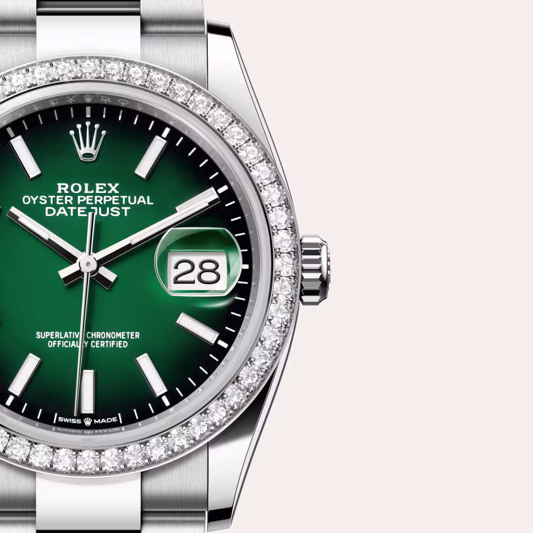 Rolex Datejust White Rolesor - combination of Oystersteel and white gold M126284RBR-0052 - Rolex Boutique Sentosa