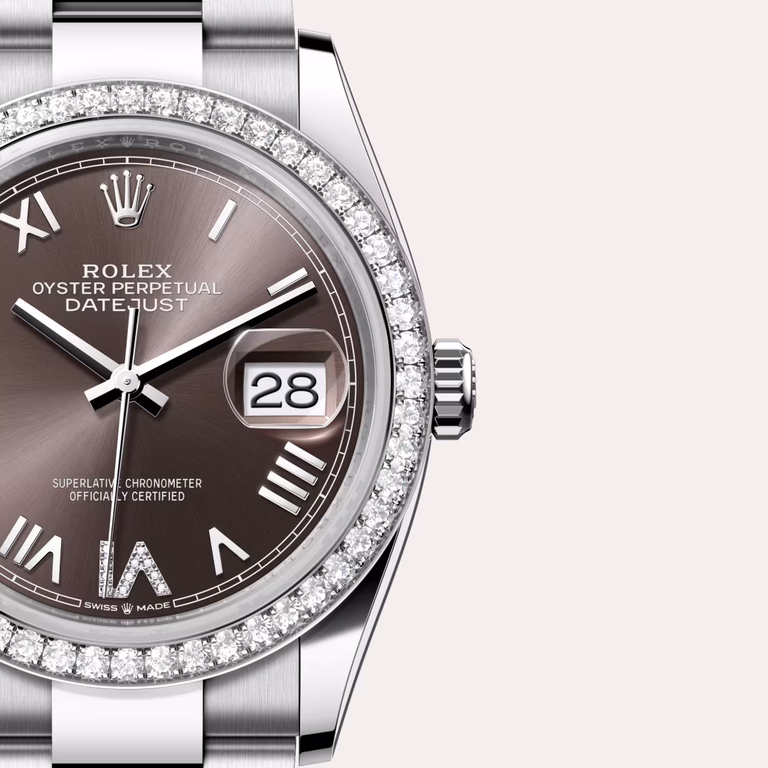 Rolex Datejust White Rolesor - combination of Oystersteel and white gold M126284RBR-0064 - Rolex Boutique Sentosa