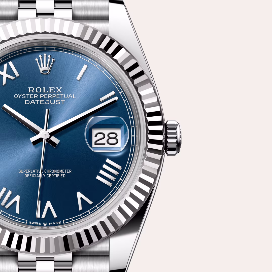 Rolex Datejust White Rolesor - combination of Oystersteel and white gold M126334-0038 - Rolex Boutique Sentosa