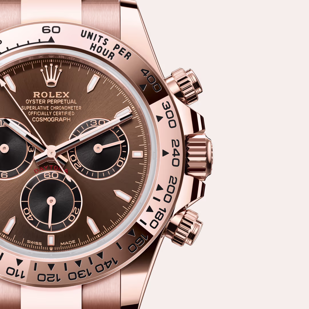 Rolex Cosmograph Daytona 18 ct Everose gold M126505-0005 - Rolex Boutique Sentosa