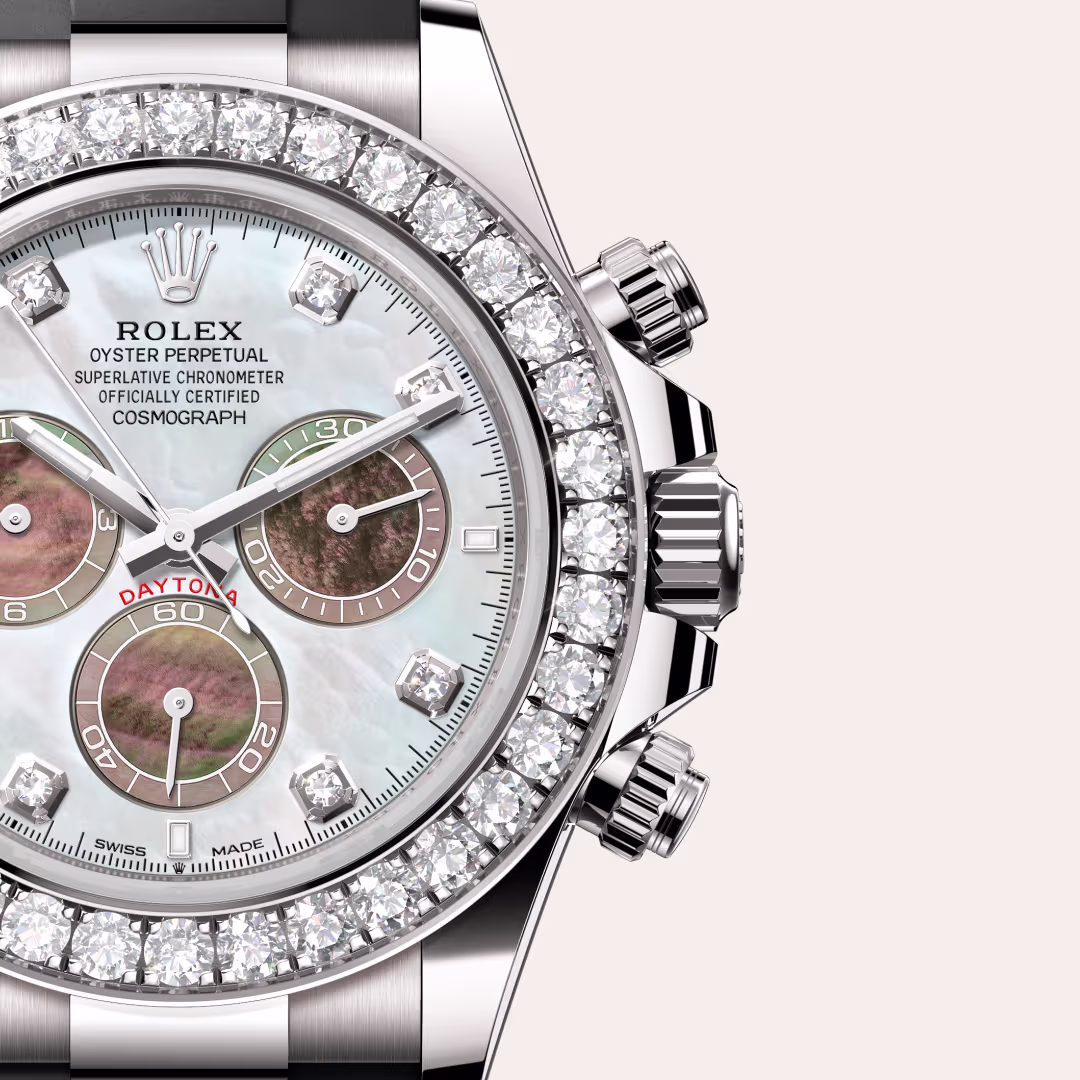 Rolex Cosmograph Daytona 18 ct white gold M126589RBR-0001 - Rolex Boutique Sentosa
