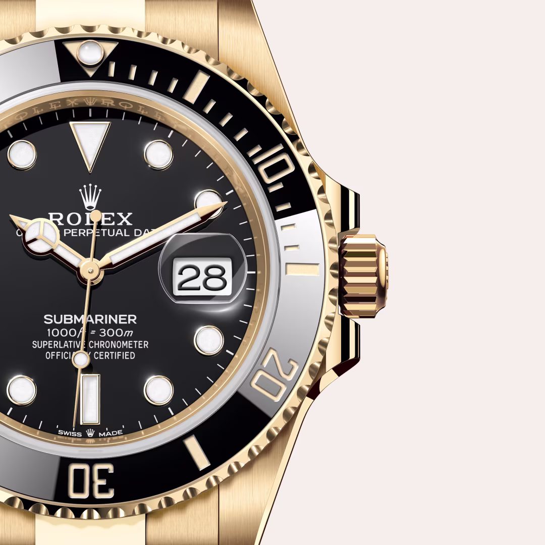 Rolex Submariner 18 ct yellow gold M126618LN-0002 - Rolex Boutique Sentosa