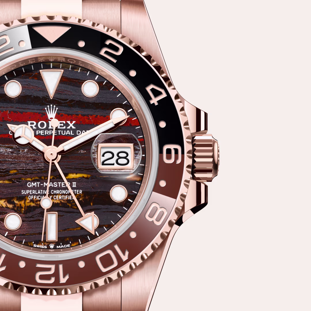 Rolex GMT-Master II 18 ct Everose gold M126715CHNR-0002 - Rolex Boutique Sentosa