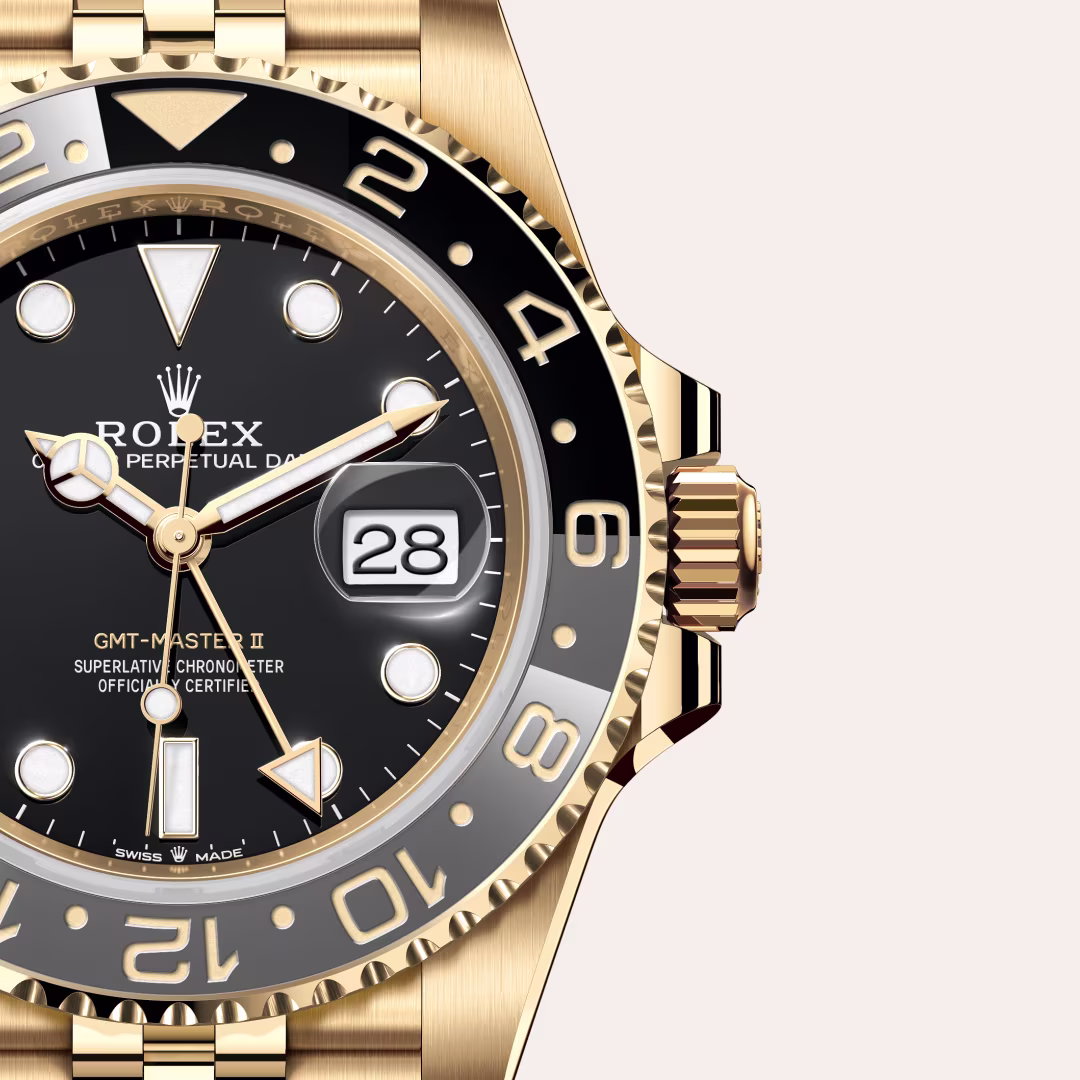 Rolex GMT-Master II 18 ct yellow gold M126718GRNR-0001 - Rolex Boutique Sentosa
