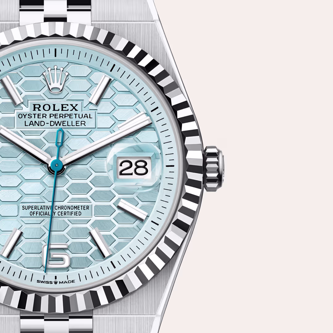 Rolex Land-Dweller Platinum M127336-0001 - Rolex Boutique Sentosa