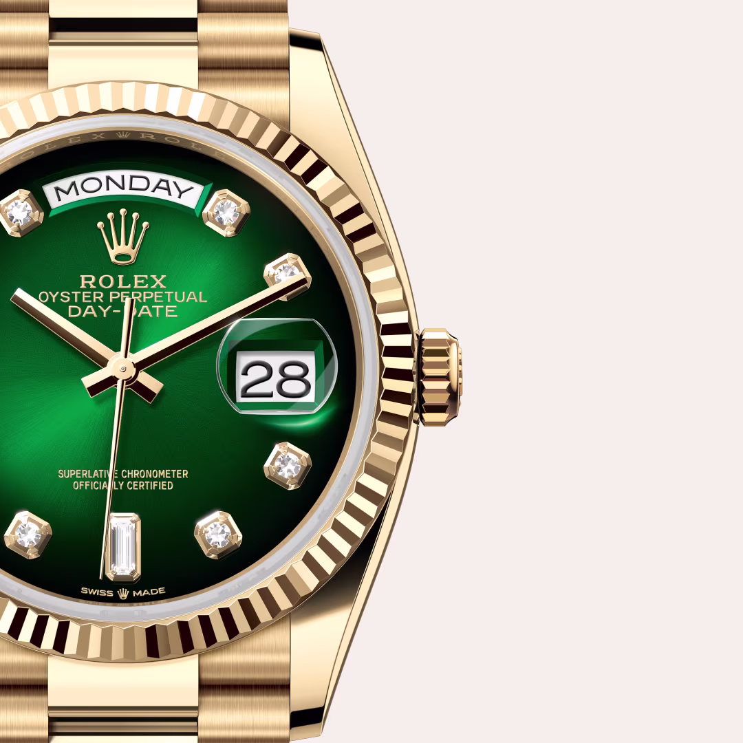 Rolex Day-Date 18 ct yellow gold M128238-0069 - Rolex Boutique Sentosa