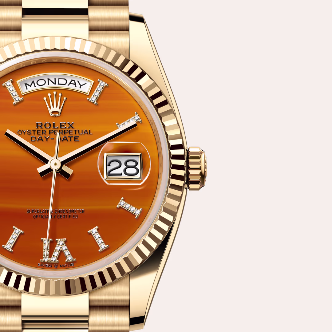 Rolex Day-Date 18 ct yellow gold M128238-0088 - Rolex Boutique Sentosa