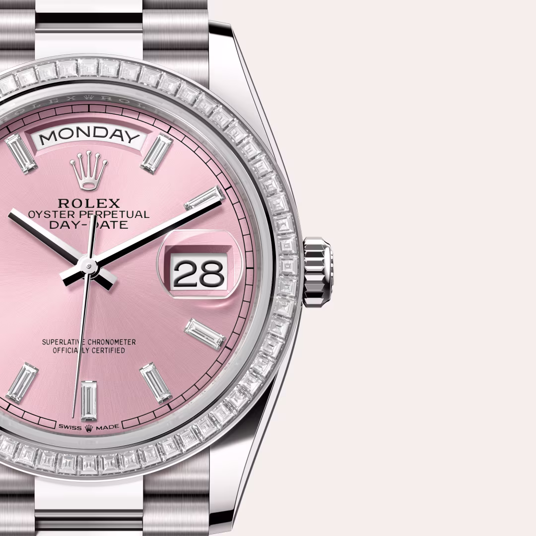 Rolex Day-Date 18 ct white gold M128399TBR-0029 - Rolex Boutique Sentosa