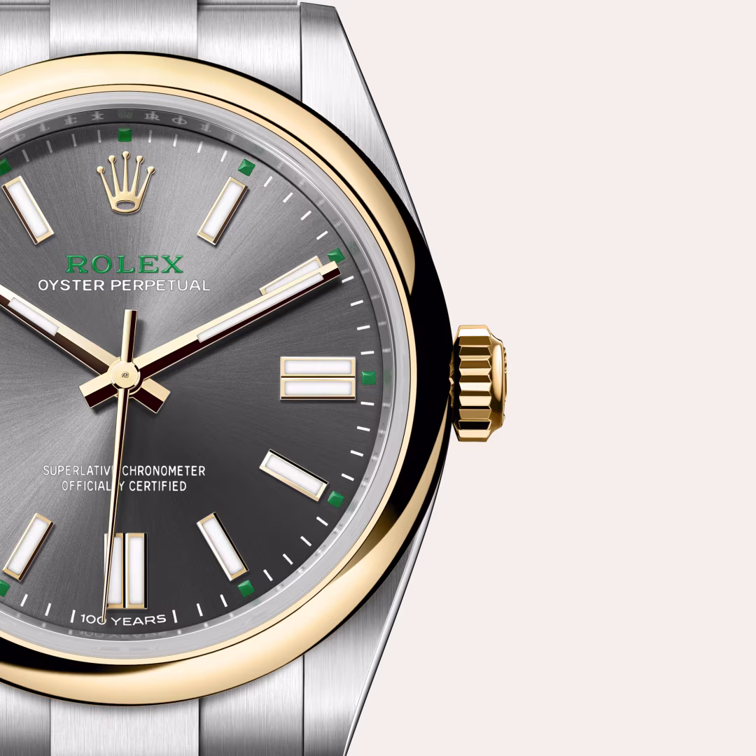Rolex Oyster Perpetual Yellow Rolesor - combination of Oystersteel and yellow gold M134303-0001 - Rolex Boutique Sentosa