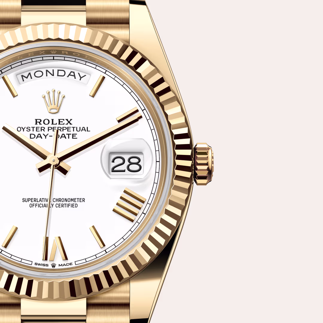 Rolex Day-Date 18 ct yellow gold M228238-0042 - Rolex Boutique Sentosa