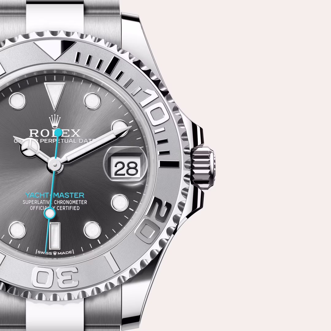 Rolex Yacht-Master Rolesium - combination of Oystersteel and platinum M268622-0002 - Rolex Boutique Sentosa