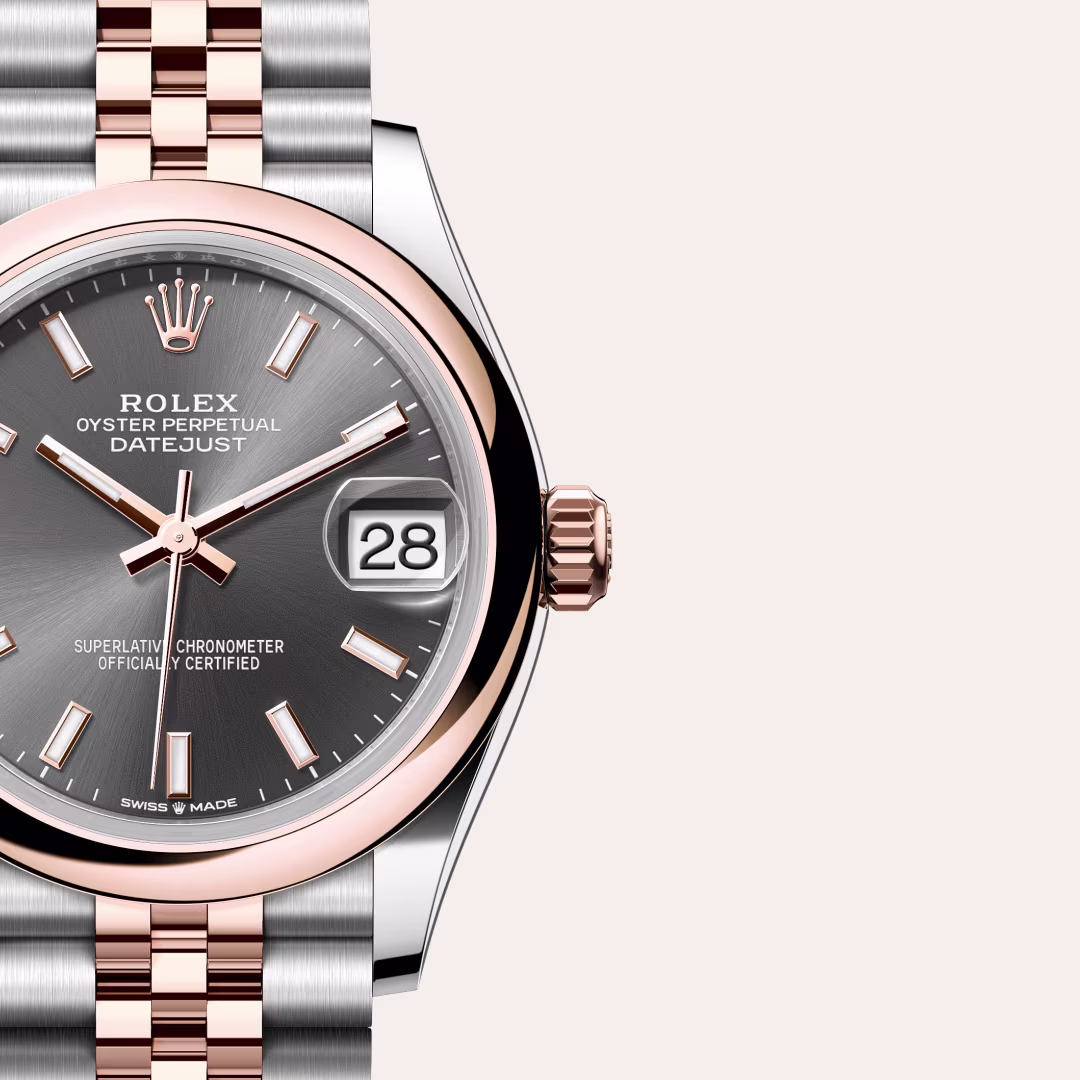 Rolex Datejust Everose Rolesor - combination of Oystersteel and Everose gold M278241-0018 - Rolex Boutique Sentosa