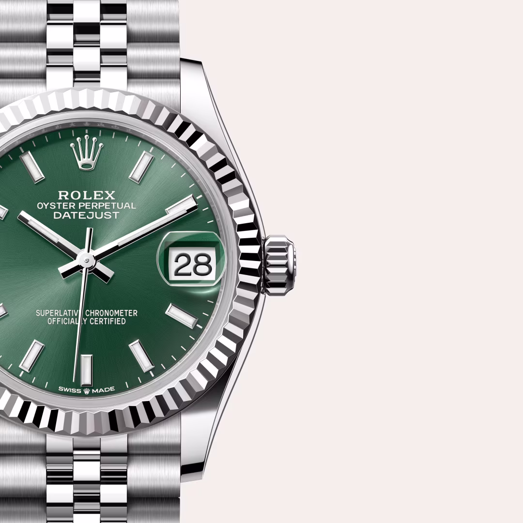 Rolex Datejust White Rolesor - combination of Oystersteel and white gold M278274-0018 - Rolex Boutique Sentosa