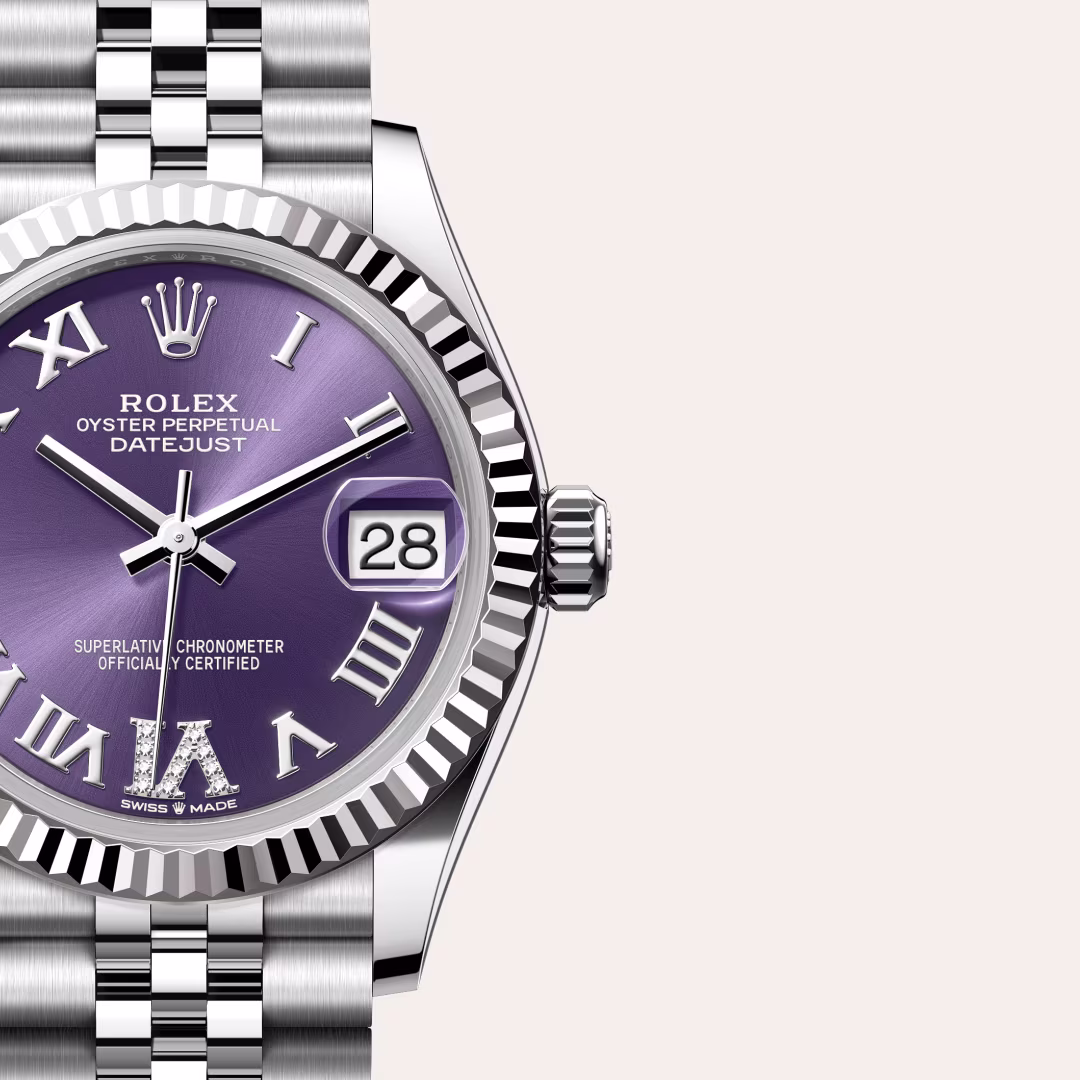 Rolex Datejust White Rolesor - combination of Oystersteel and white gold M278274-0026 - Rolex Boutique Sentosa