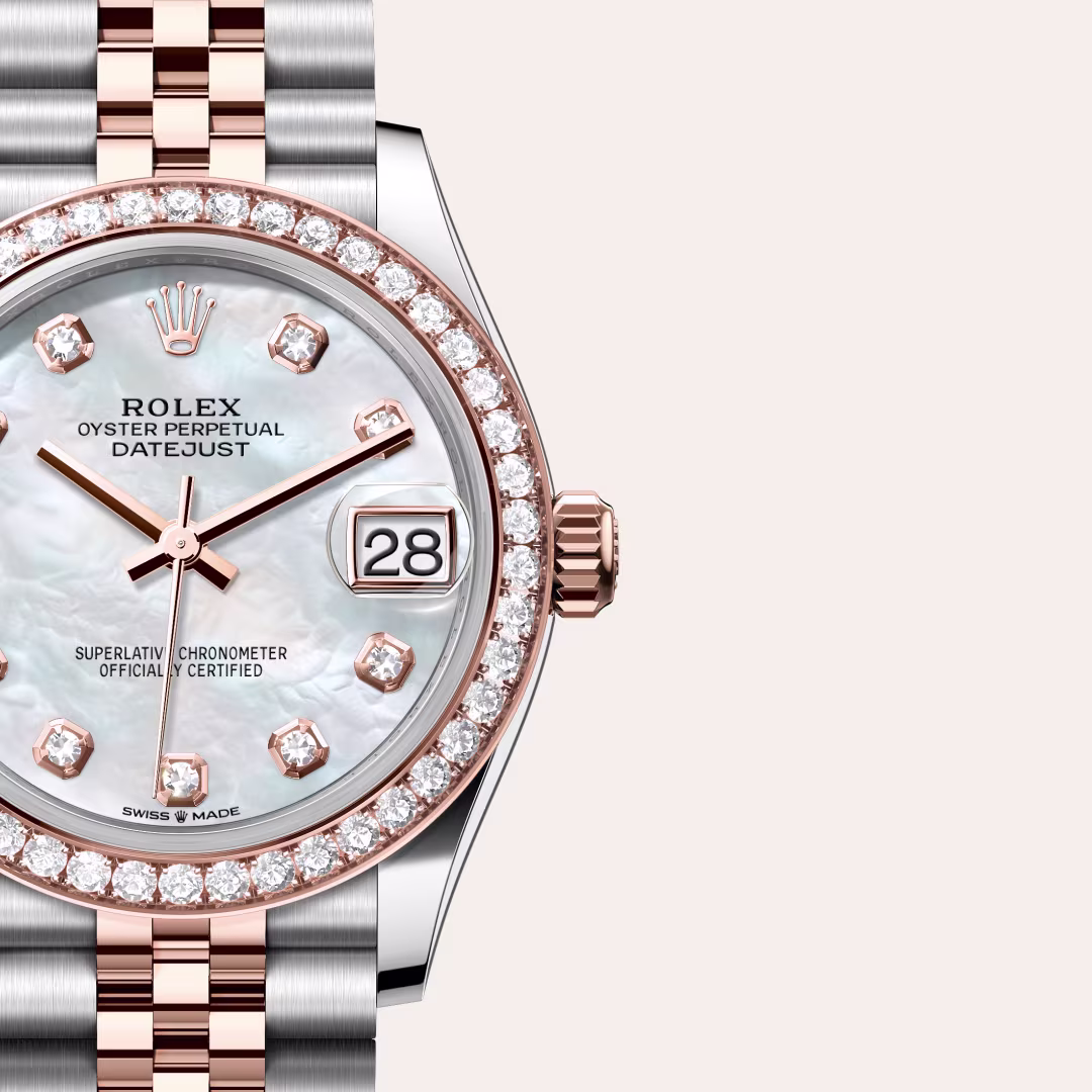 Rolex Datejust Everose Rolesor - combination of Oystersteel and Everose gold M278381RBR-0026 - Rolex Boutique Sentosa