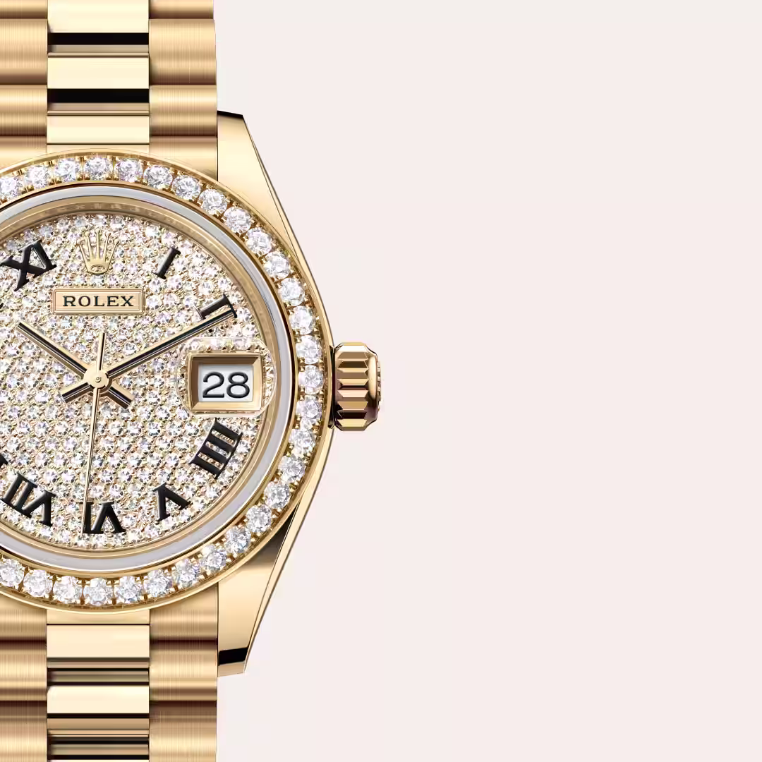 Rolex Lady-Datejust 18 ct yellow gold M279138RBR-0029 - Rolex Boutique Sentosa