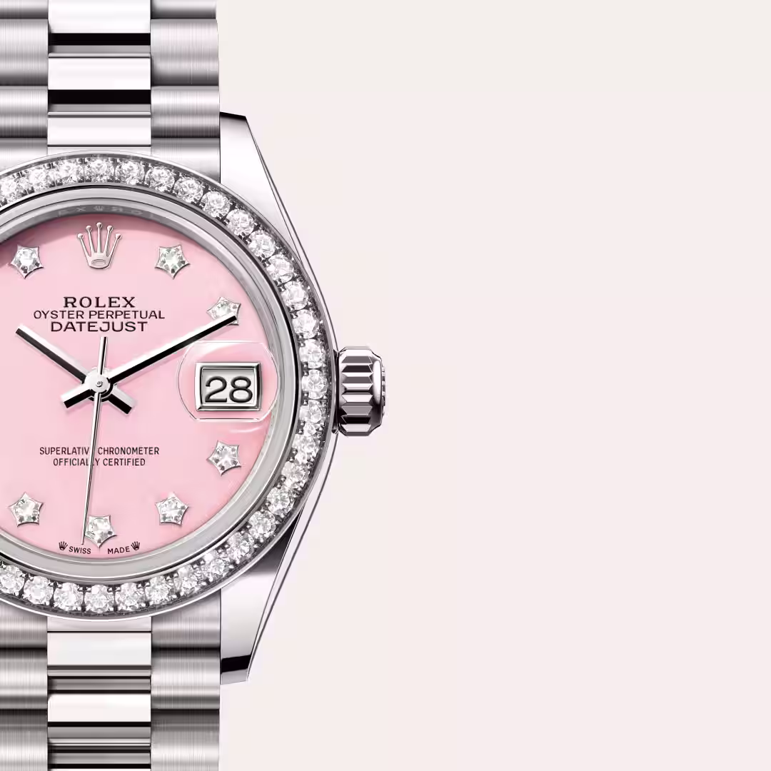 Rolex Lady-Datejust 18 ct white gold M279139RBR-0002 - Rolex Boutique Sentosa