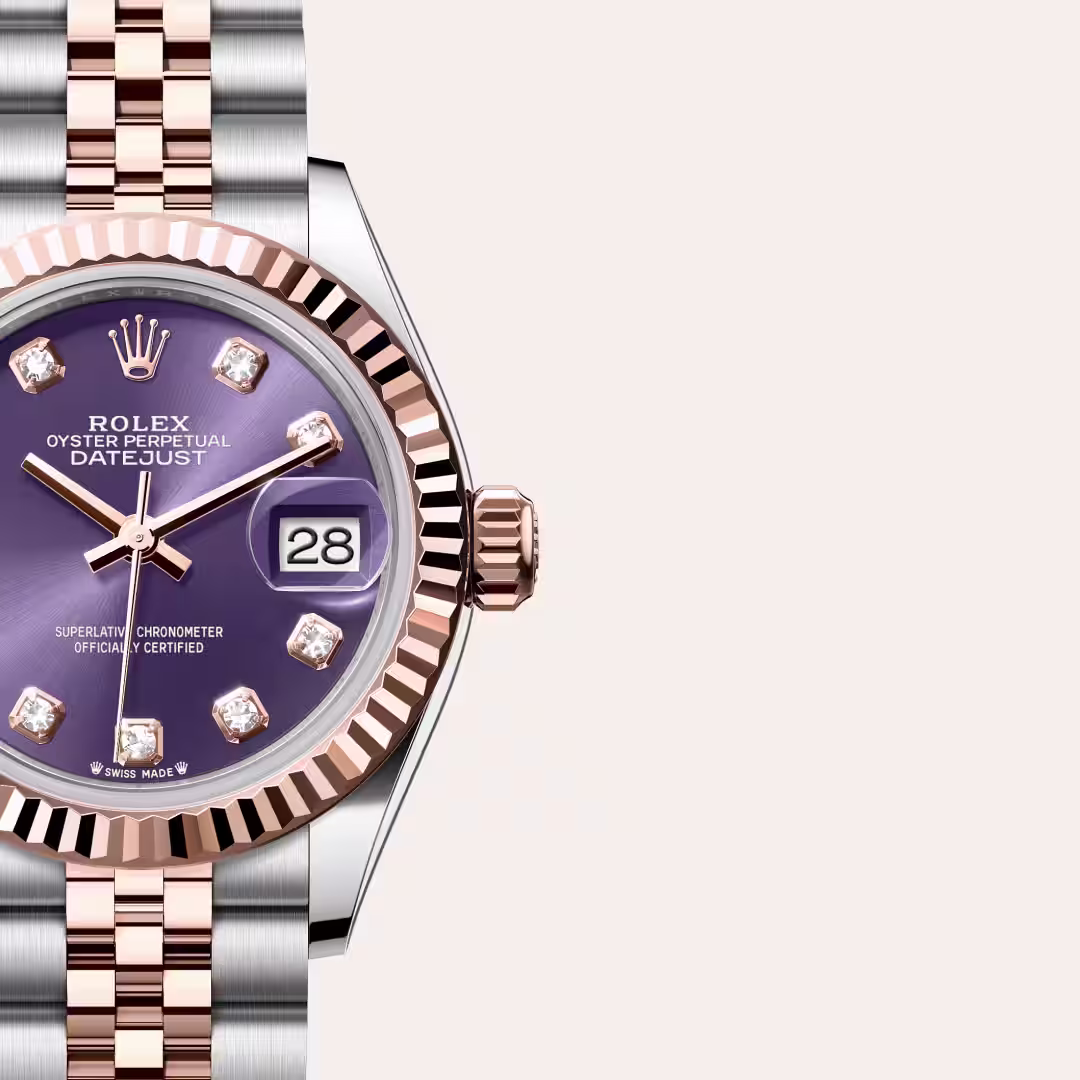 Rolex Lady-Datejust Everose Rolesor - combination of Oystersteel and Everose gold M279171-0015 - Rolex Boutique Sentosa