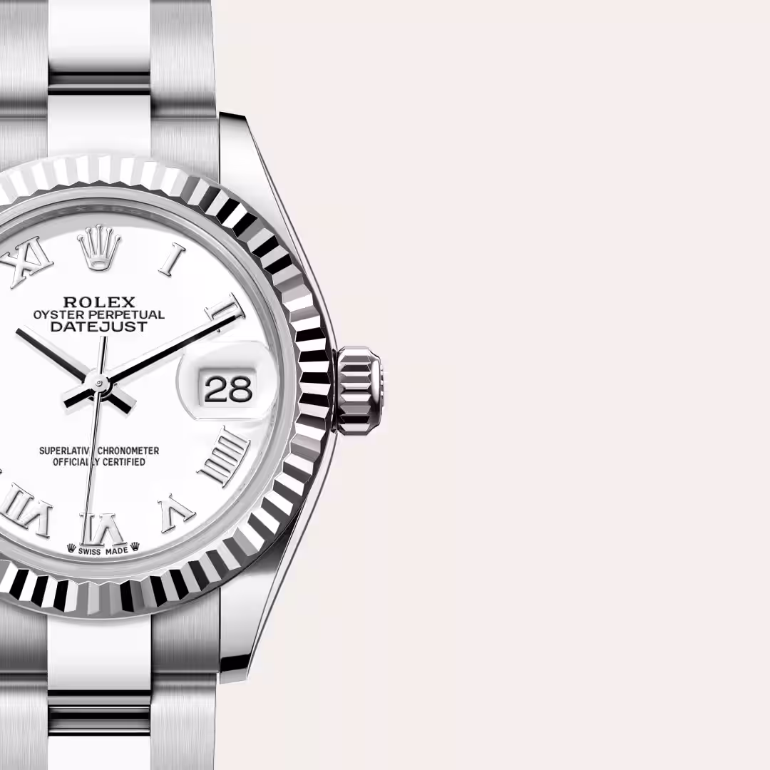Rolex Lady-Datejust White Rolesor - combination of Oystersteel and white gold M279174-0020 - Rolex Boutique Sentosa
