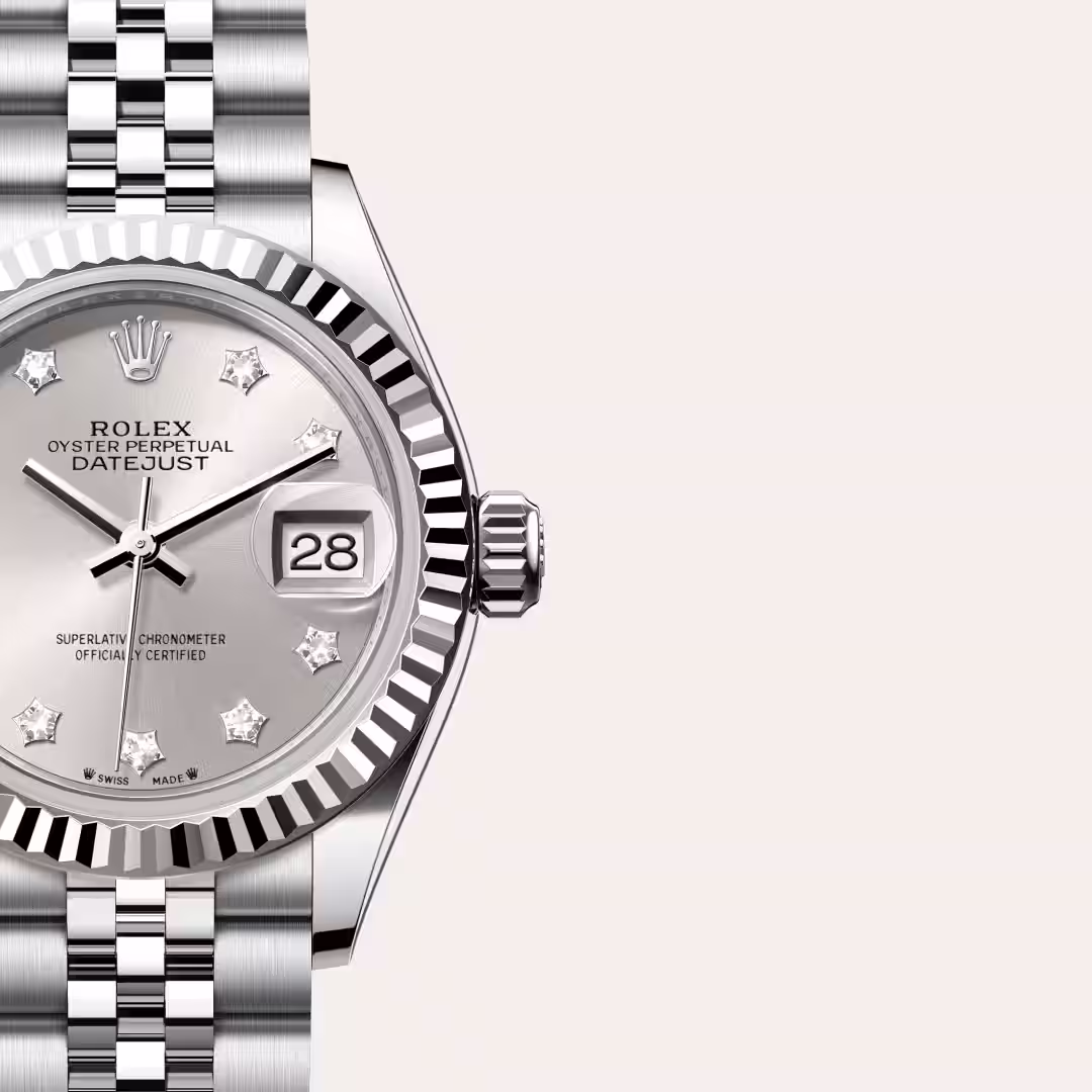 Rolex Lady-Datejust White Rolesor - combination of Oystersteel and white gold M279174-0021 - Rolex Boutique Sentosa