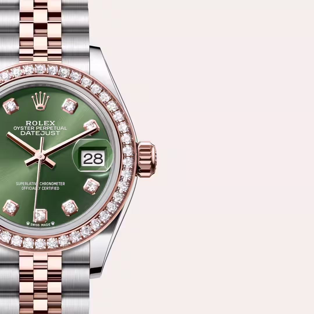 Rolex Lady-Datejust Everose Rolesor - combination of Oystersteel and Everose gold M279381RBR-0007 - Rolex Boutique Sentosa