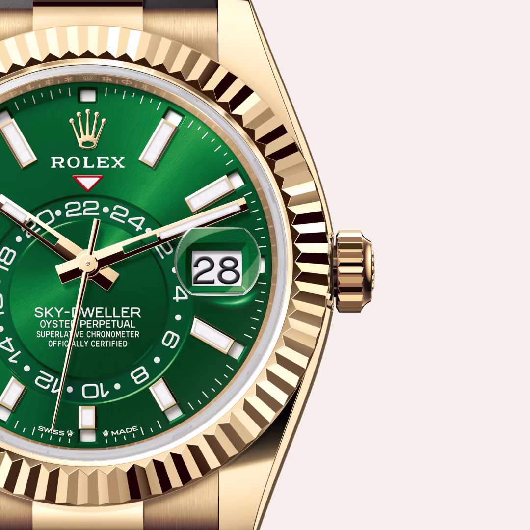 Rolex Sky-Dweller 18 ct yellow gold M336238-0004 - Rolex Boutique Sentosa