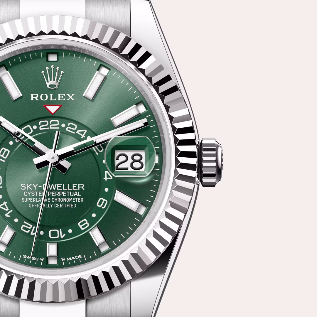 Rolex Sky-Dweller White Rolesor - combination of Oystersteel and white gold M336934-0001 - Rolex Boutique Sentosa