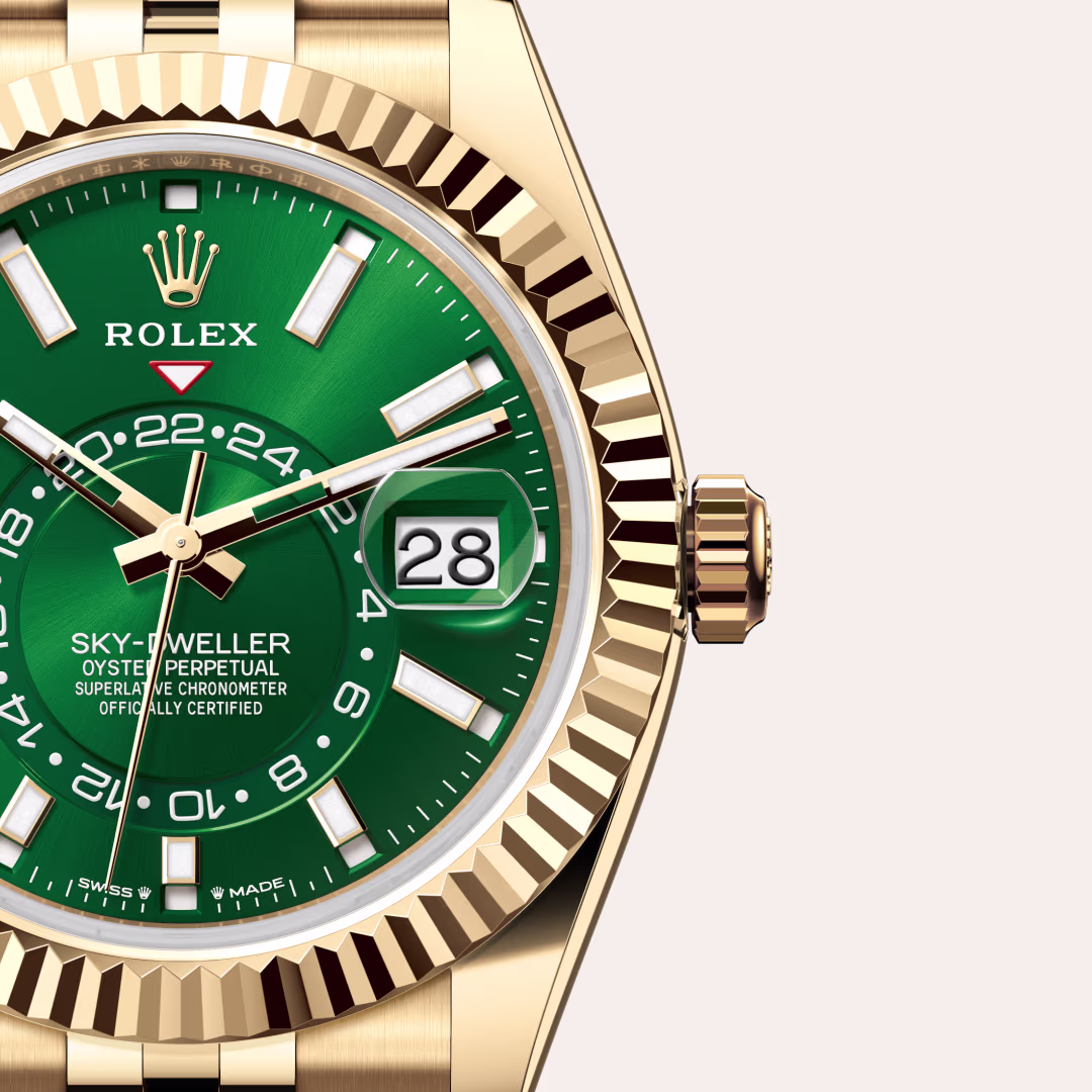 Rolex Sky-Dweller 18 ct yellow gold M336938-0008 - Rolex Boutique Sentosa