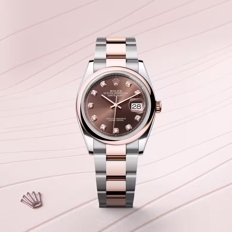 Rolex Datejust Everose Rolesor - combination of Oystersteel and Everose gold M126201-0054 - Rolex Boutique Sentosa