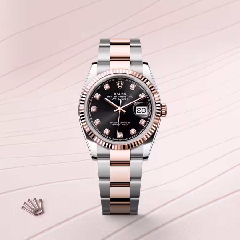 Rolex Datejust Everose Rolesor - combination of Oystersteel and Everose gold M126231-0020 - Rolex Boutique Sentosa
