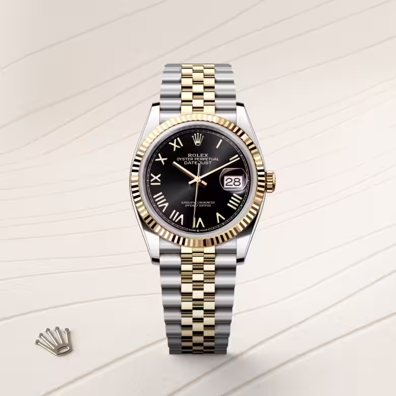 Rolex Datejust Yellow Rolesor - combination of Oystersteel and yellow gold M126233-0055 - Rolex Boutique Sentosa