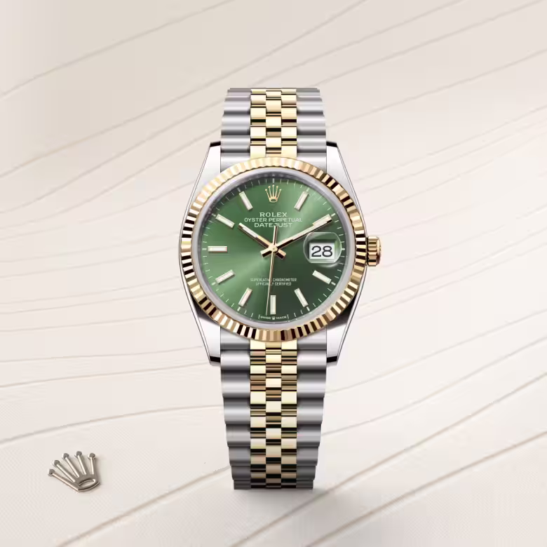 Rolex Datejust Yellow Rolesor - combination of Oystersteel and yellow gold M126233-0057 - Rolex Boutique Sentosa