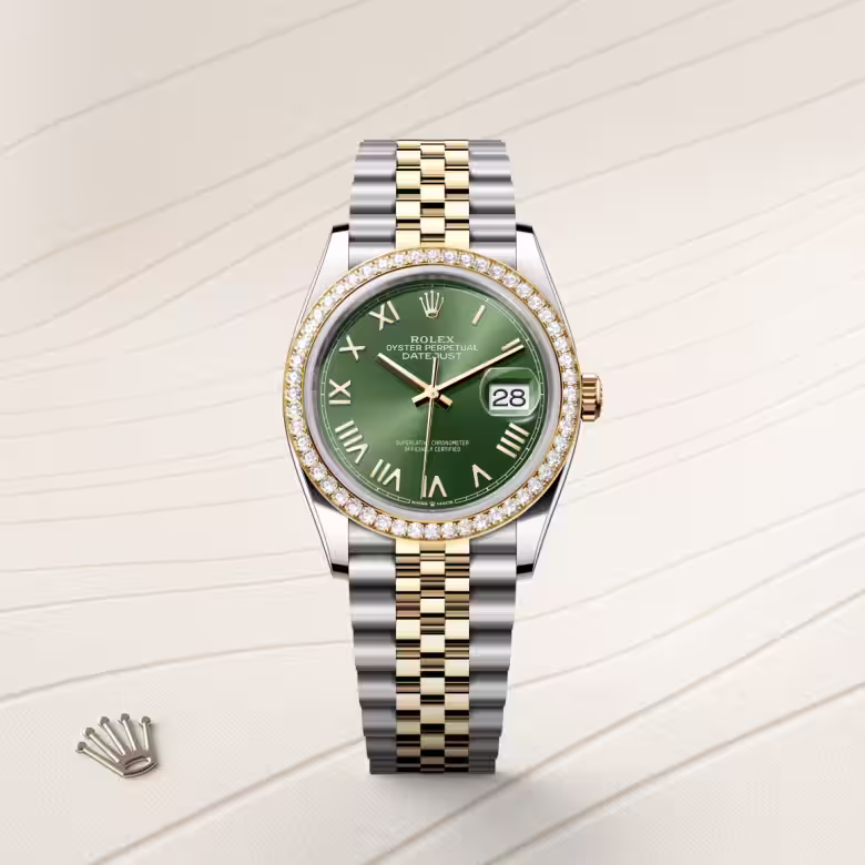 Rolex Datejust Yellow Rolesor - combination of Oystersteel and yellow gold M126283RBR-0039 - Rolex Boutique Sentosa